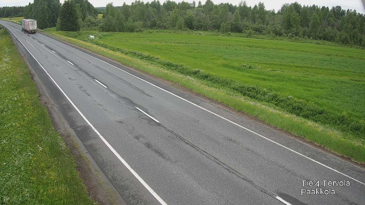 Kelikamerat Kuva Tie 4 Tervola, Paakkola, Tervola, Lappi