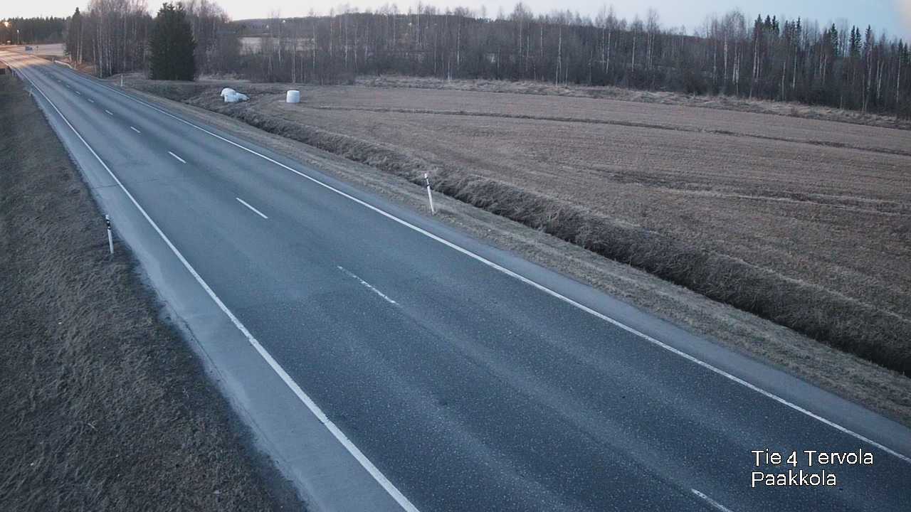 Weather Camera Image Väg 4 Tervola, Paakkola, Tervola, Lappi