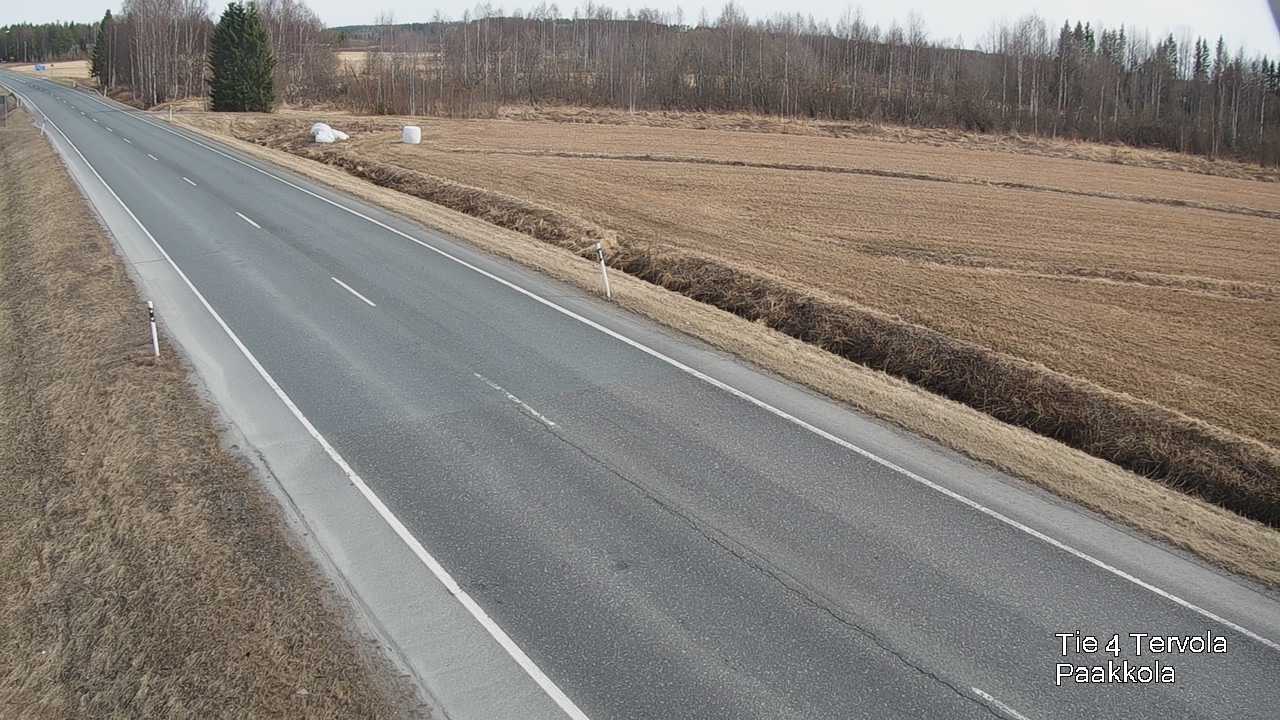 Weather Camera Image Väg 4 Tervola, Paakkola, Tervola, Lappi
