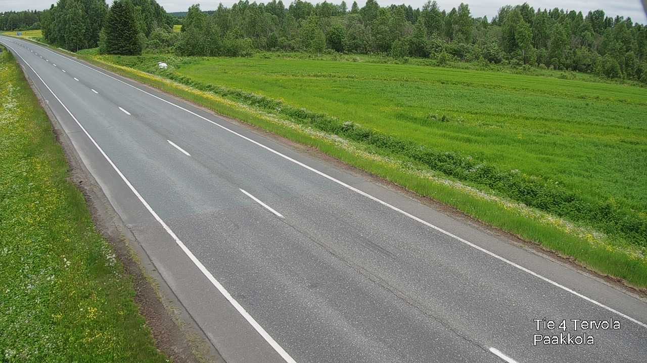 Kelikamerat Kuva Tie 4 Tervola, Paakkola, Tervola, Lappi