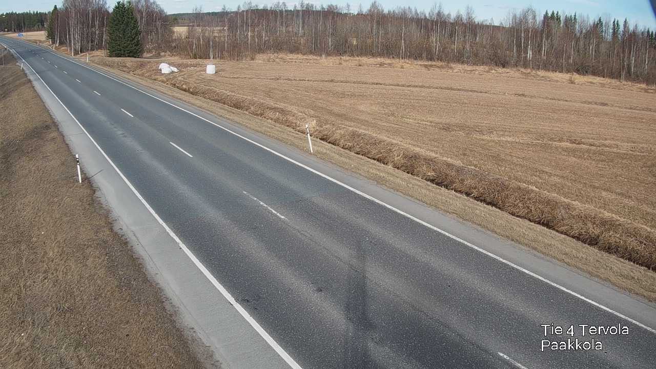 Weather Camera Image Väg 4 Tervola, Paakkola, Tervola, Lappi
