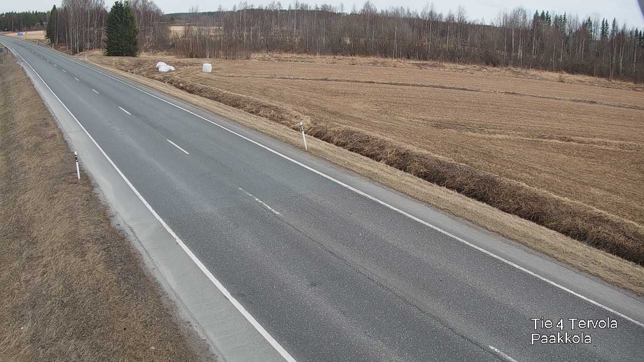 Weather Camera Image Väg 4 Tervola, Paakkola, Tervola, Lappi