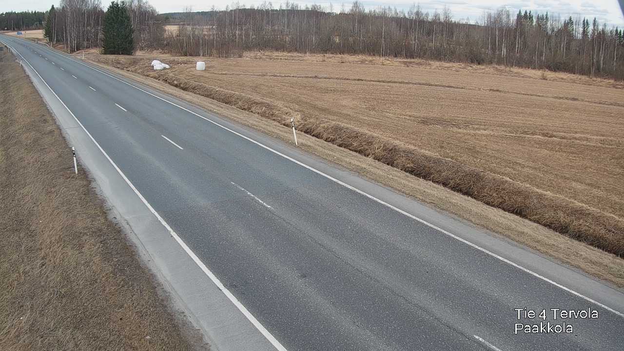 Weather Camera Image Väg 4 Tervola, Paakkola, Tervola, Lappi