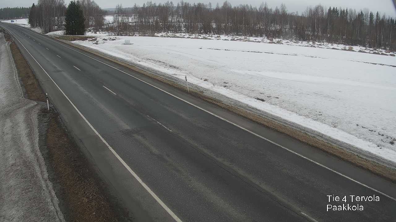 Weather Camera Image Road 4 Tervola, Paakkola, Tervola, Lappi