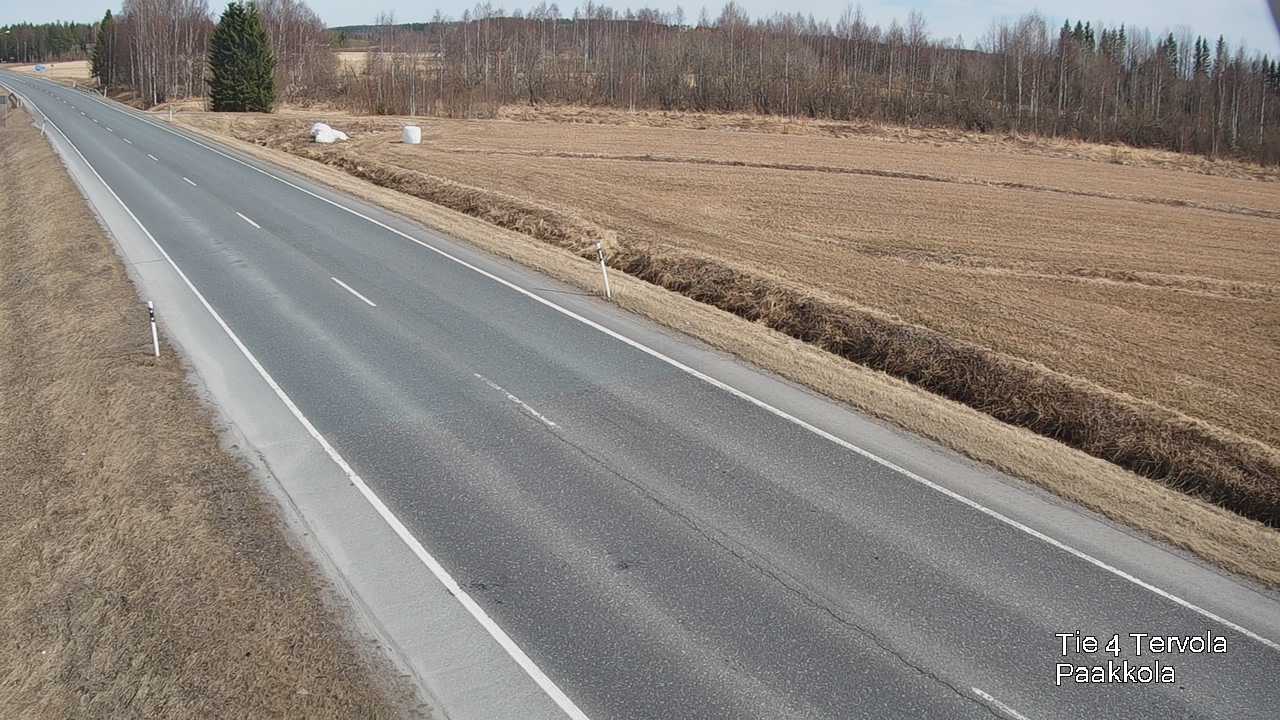 Weather Camera Image Väg 4 Tervola, Paakkola, Tervola, Lappi