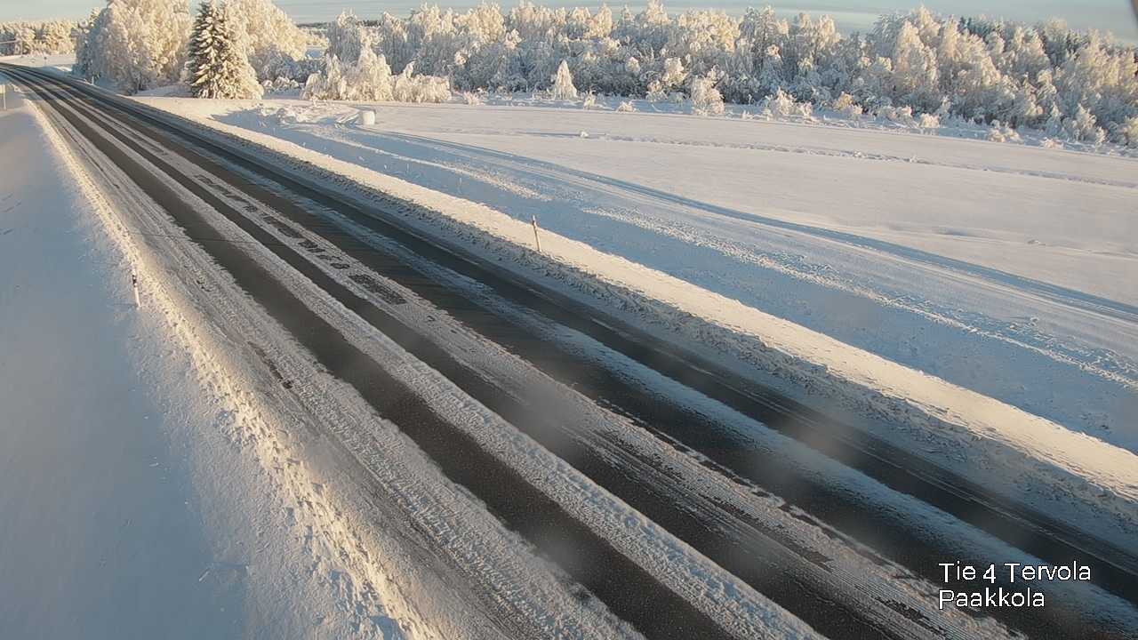 Weather Camera Image Väg 4 Tervola, Paakkola, Tervola, Lappi