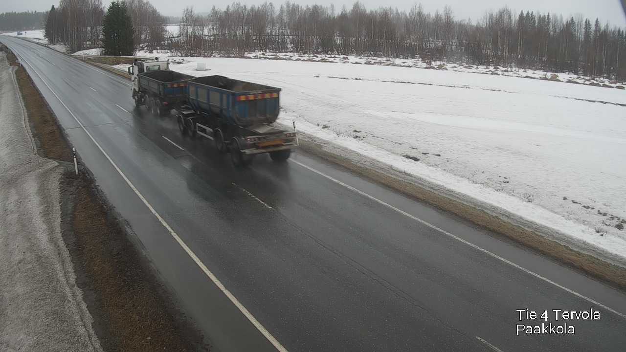 Weather Camera Image Väg 4 Tervola, Paakkola, Tervola, Lappi