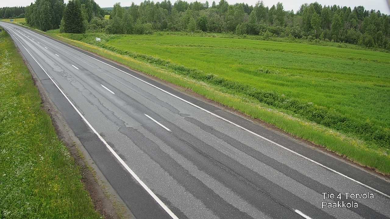Kelikamerat Kuva Tie 4 Tervola, Paakkola, Tervola, Lappi