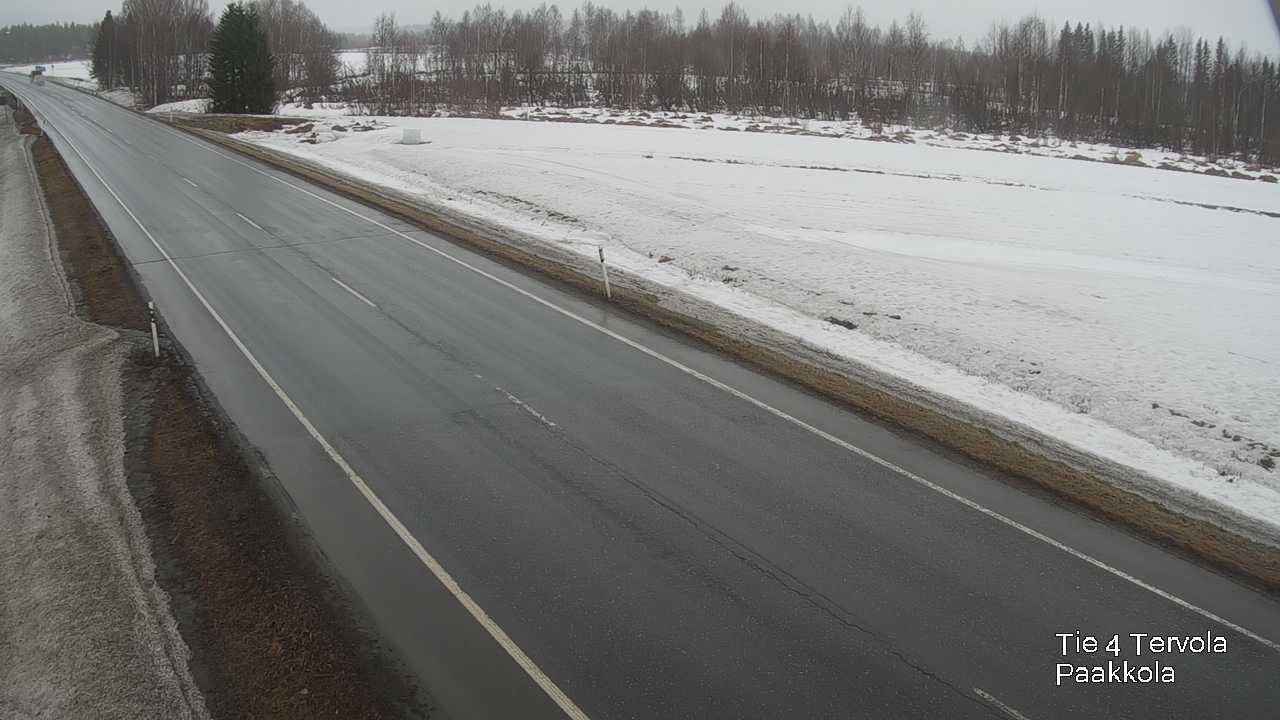 Weather Camera Image Road 4 Tervola, Paakkola, Tervola, Lappi