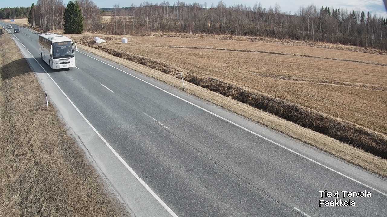 Kelikamerat Kuva Tie 4 Tervola, Paakkola, Tervola, Lappi