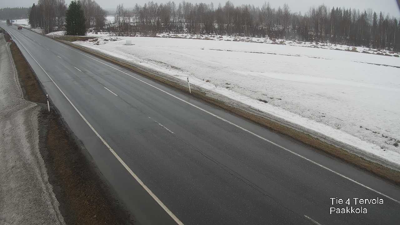 Weather Camera Image Väg 4 Tervola, Paakkola, Tervola, Lappi