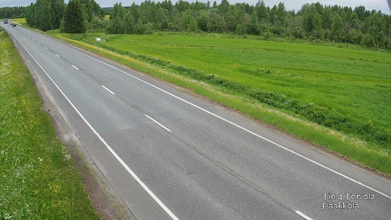 Weather Camera Image Road 4 Tervola, Paakkola, Tervola, Lappi