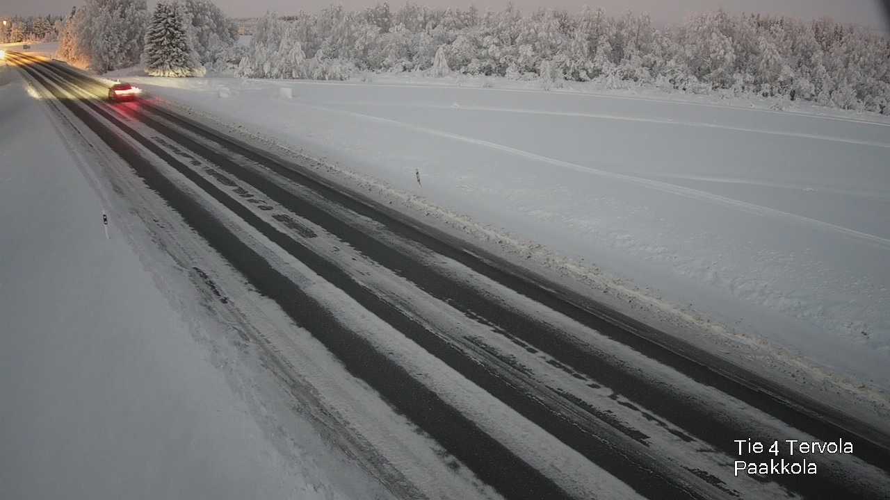 Kelikamerat Kuva Tie 4 Tervola, Paakkola, Tervola, Lappi