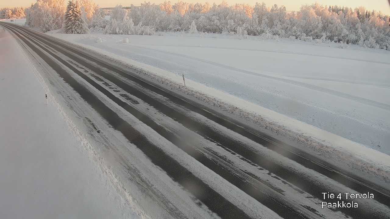 Weather Camera Image Väg 4 Tervola, Paakkola, Tervola, Lappi