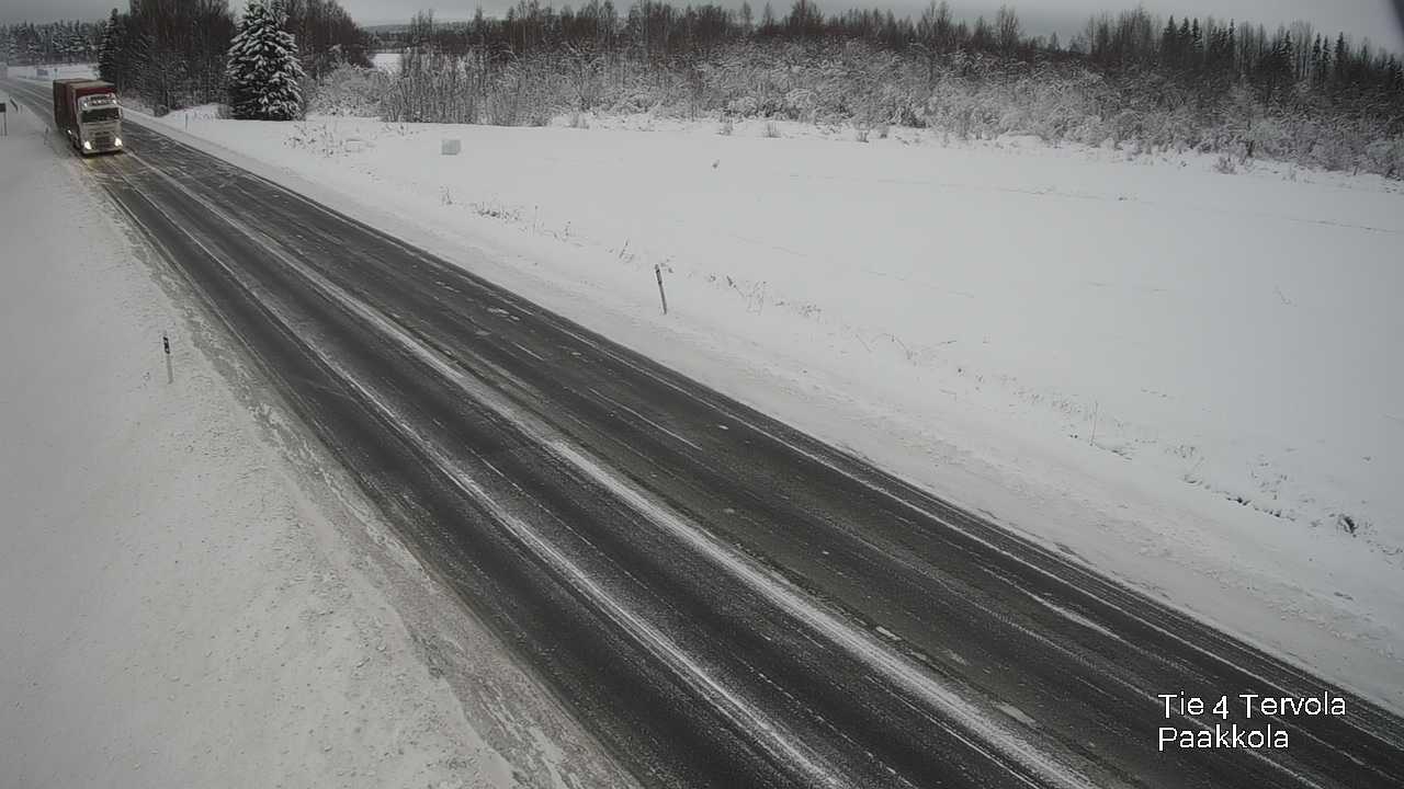 Weather Camera Image Road 4 Tervola, Paakkola, Tervola, Lappi