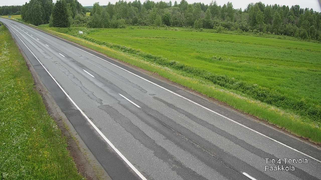 Kelikamerat Kuva Tie 4 Tervola, Paakkola, Tervola, Lappi
