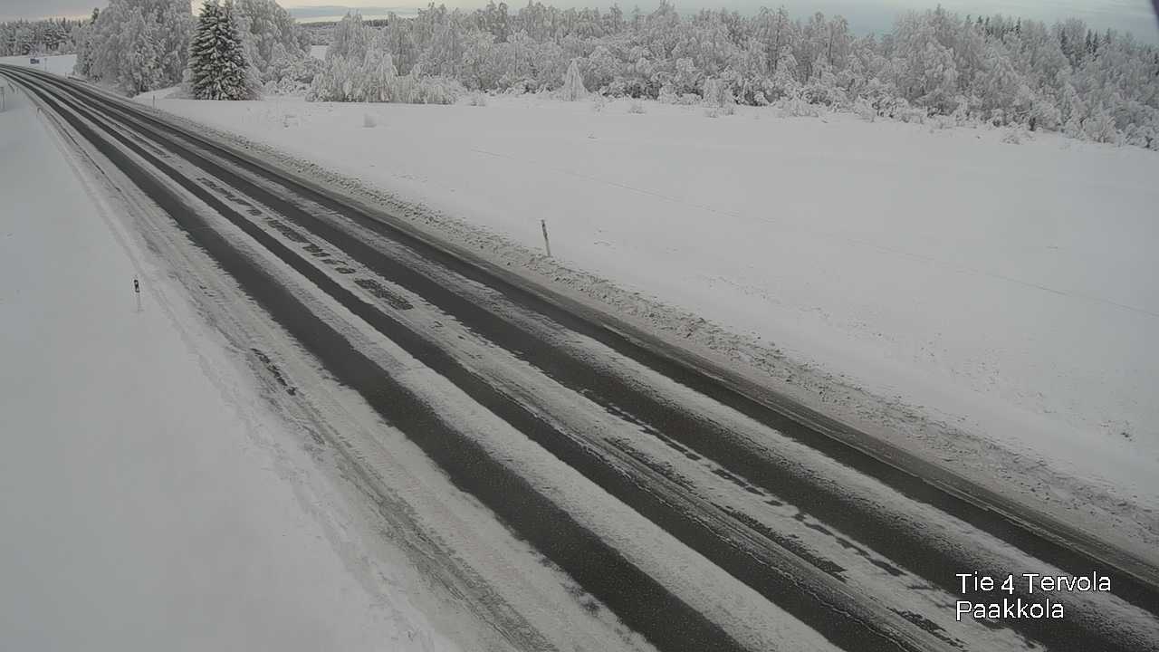 Kelikamerat Kuva Tie 4 Tervola, Paakkola, Tervola, Lappi