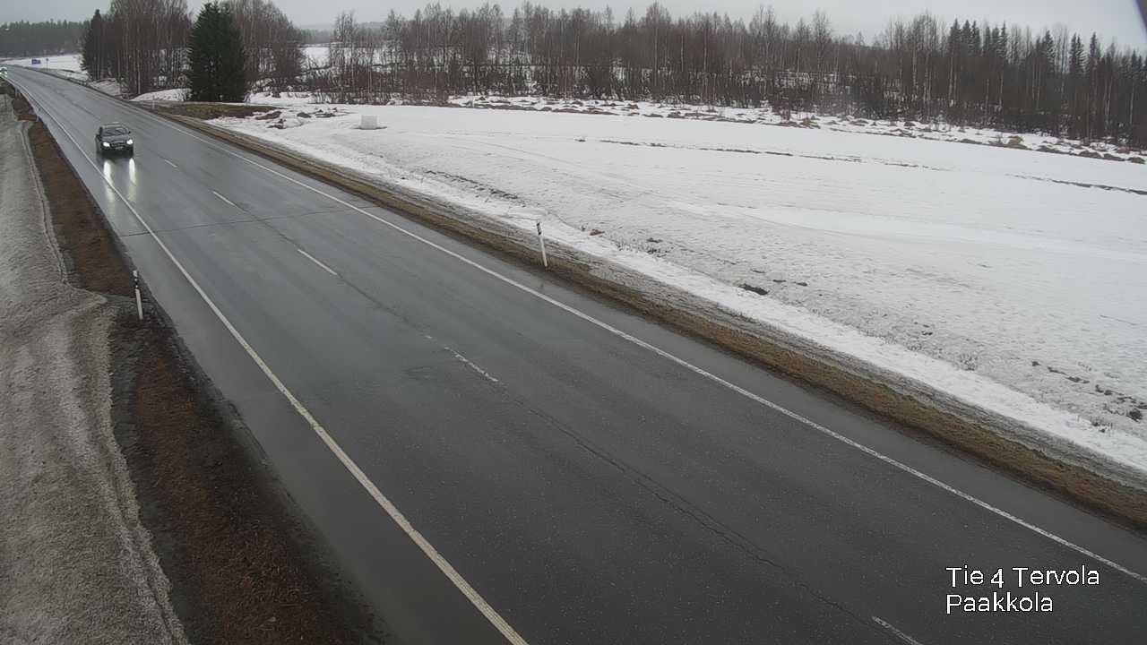 Weather Camera Image Väg 4 Tervola, Paakkola, Tervola, Lappi