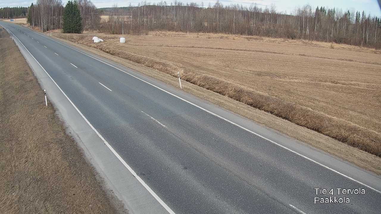Weather Camera Image Väg 4 Tervola, Paakkola, Tervola, Lappi