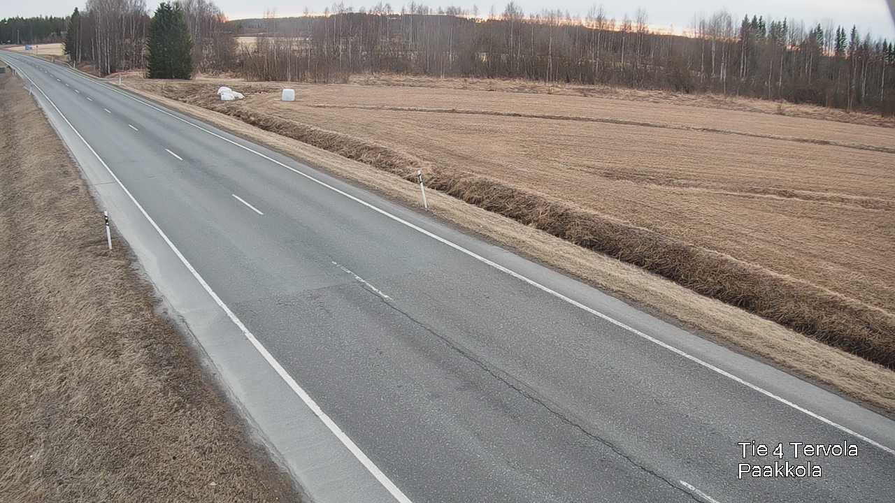 Weather Camera Image Väg 4 Tervola, Paakkola, Tervola, Lappi