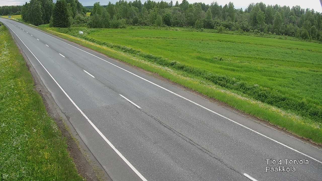 Kelikamerat Kuva Tie 4 Tervola, Paakkola, Tervola, Lappi