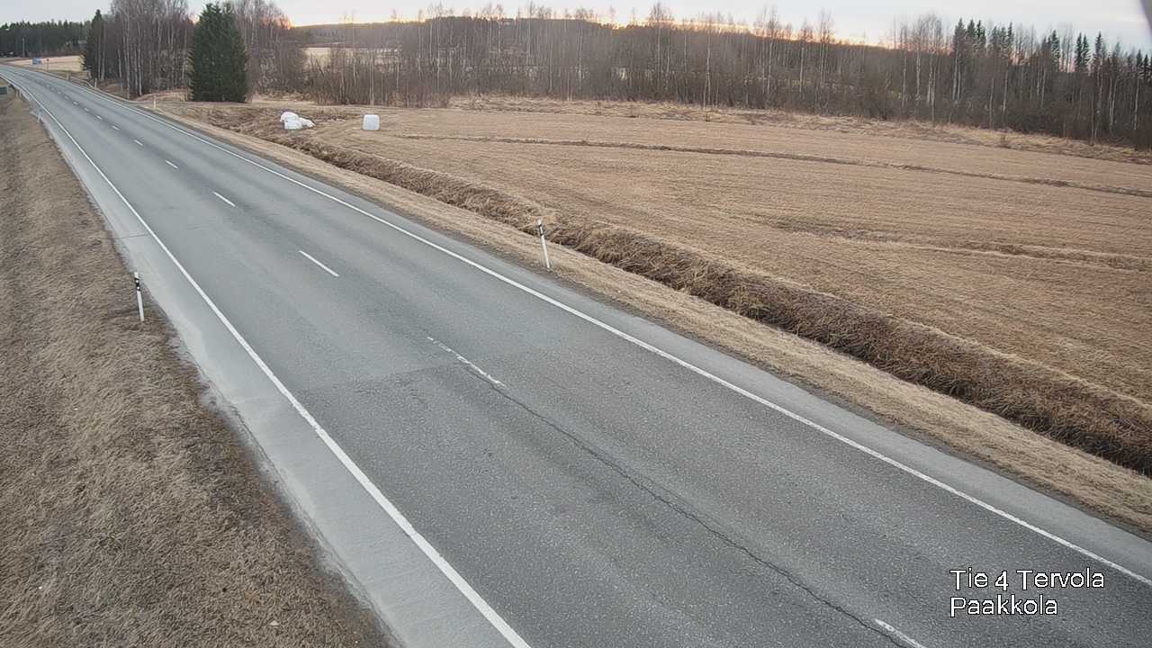 Weather Camera Image Väg 4 Tervola, Paakkola, Tervola, Lappi