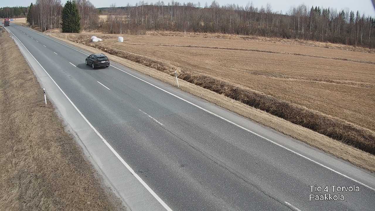 Weather Camera Image Väg 4 Tervola, Paakkola, Tervola, Lappi