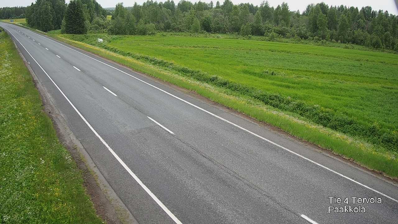 Kelikamerat Kuva Tie 4 Tervola, Paakkola, Tervola, Lappi