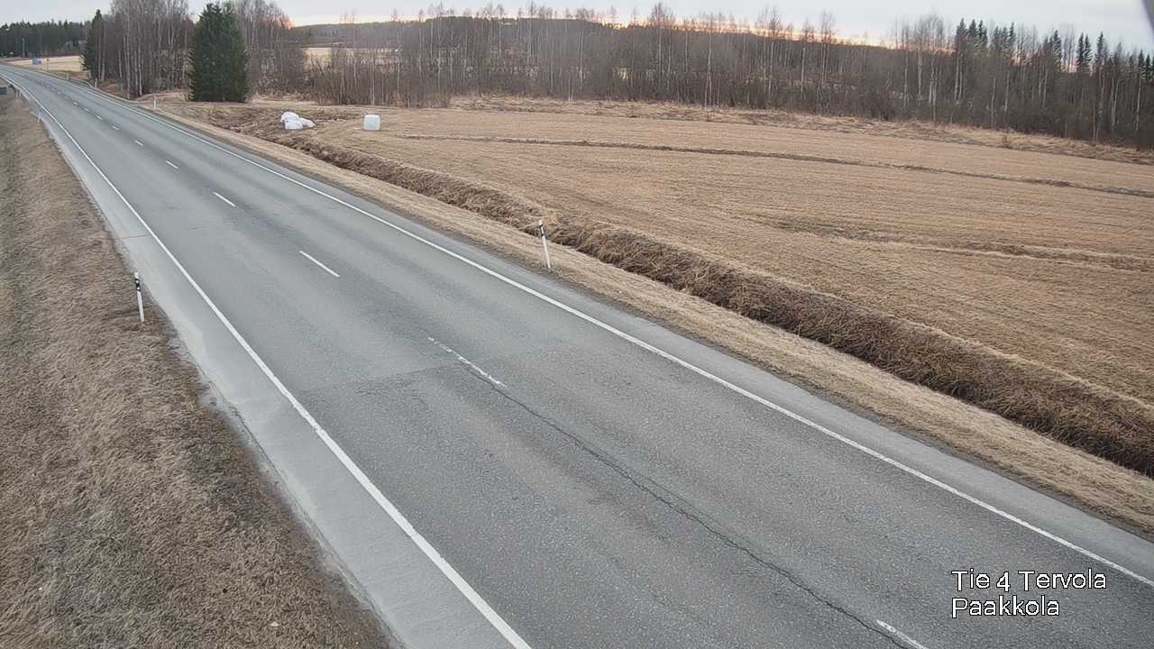 Weather Camera Image Väg 4 Tervola, Paakkola, Tervola, Lappi