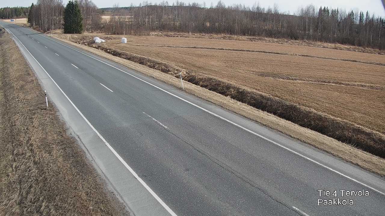 Weather Camera Image Väg 4 Tervola, Paakkola, Tervola, Lappi