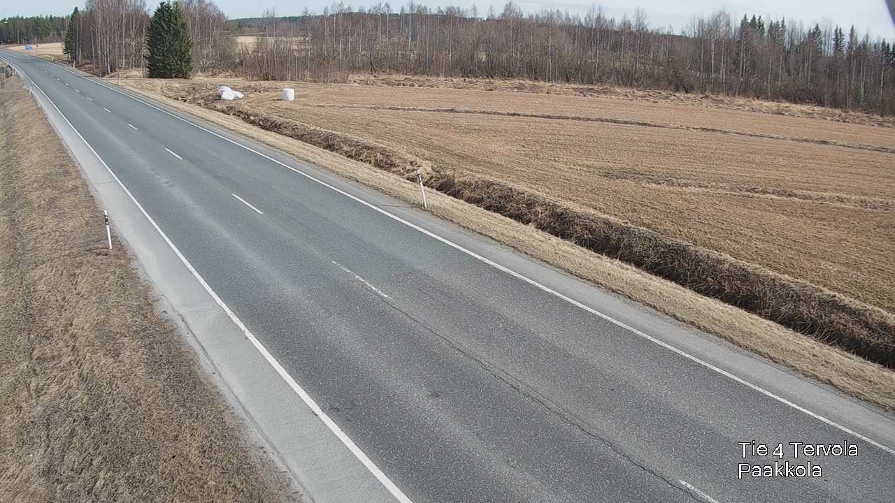 Kelikamerat Kuva Tie 4 Tervola, Paakkola, Tervola, Lappi