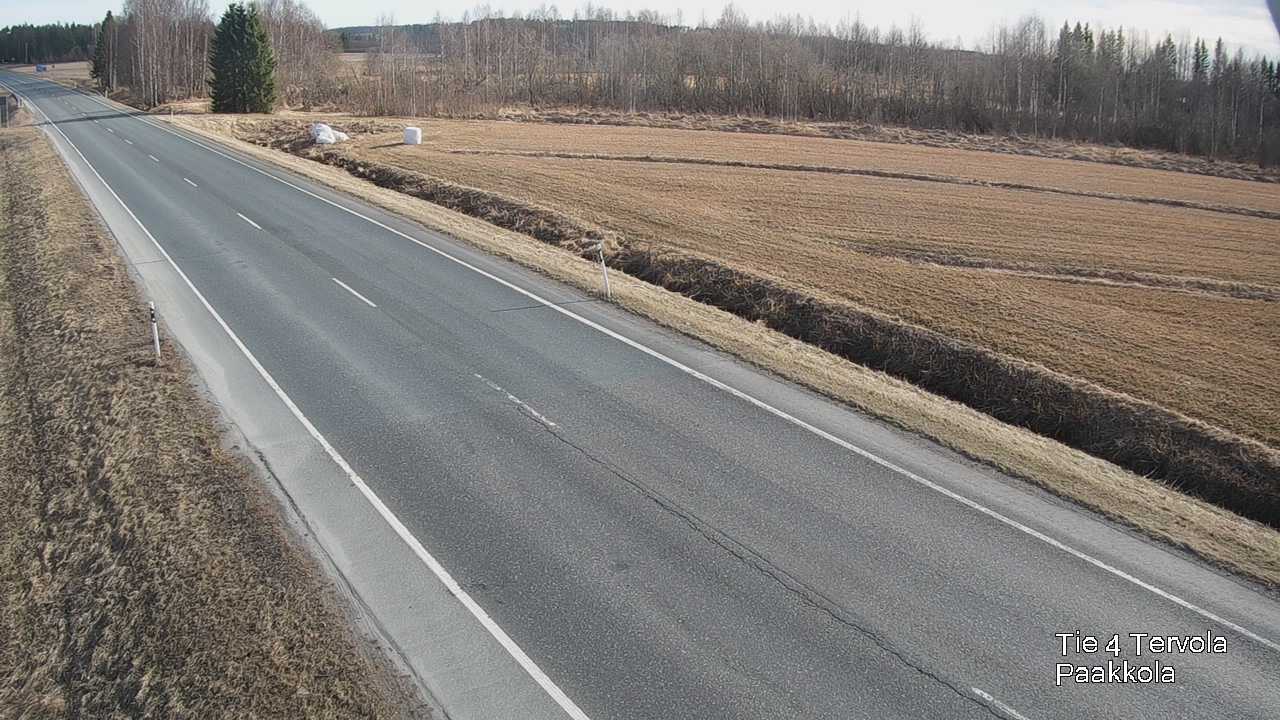 Kelikamerat Kuva Tie 4 Tervola, Paakkola, Tervola, Lappi