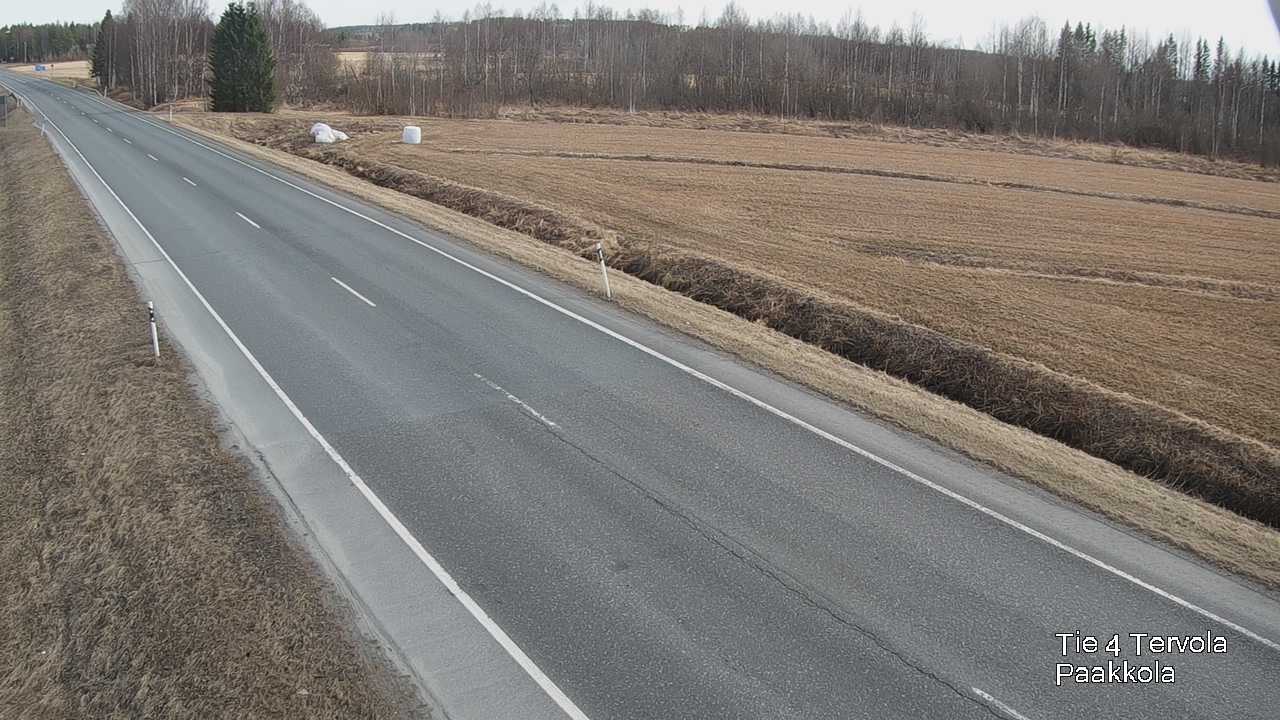Weather Camera Image Väg 4 Tervola, Paakkola, Tervola, Lappi