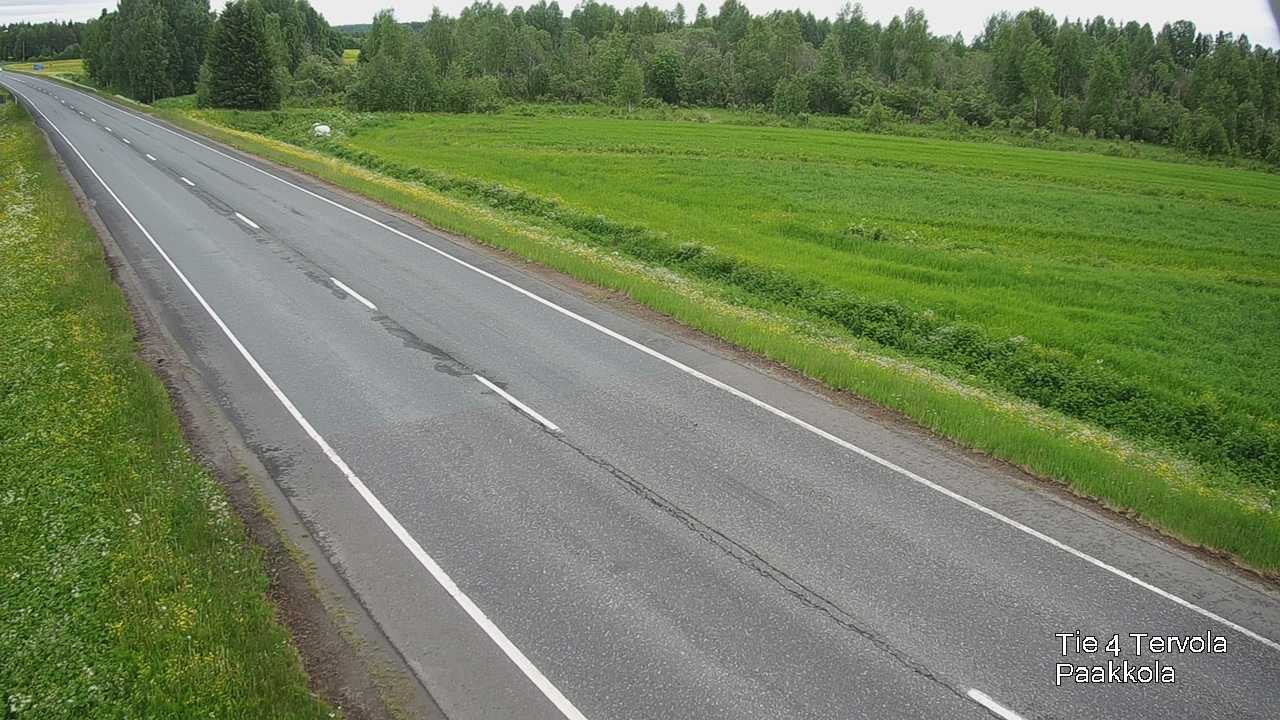 Kelikamerat Kuva Tie 4 Tervola, Paakkola, Tervola, Lappi