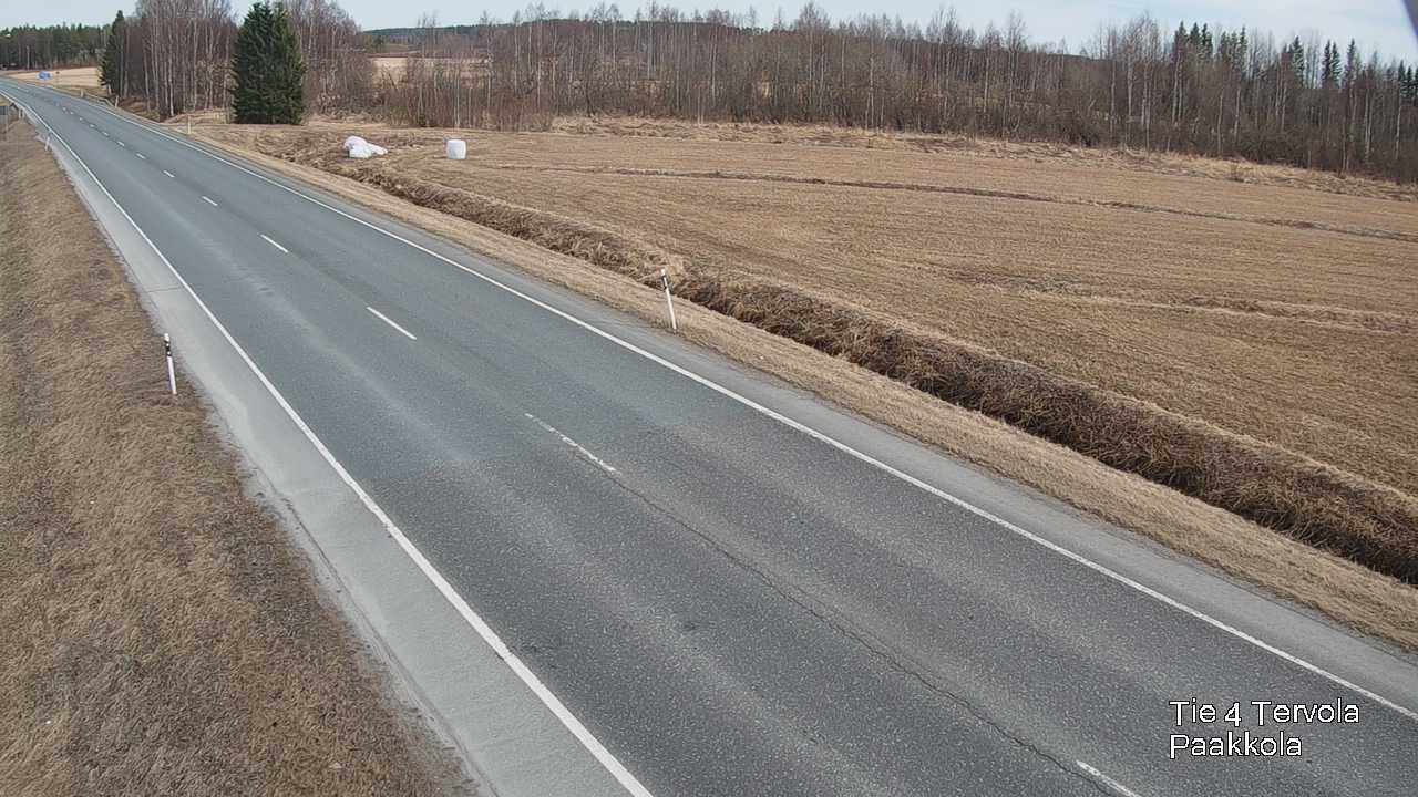 Weather Camera Image Väg 4 Tervola, Paakkola, Tervola, Lappi