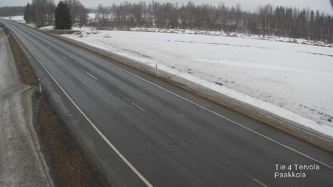 Weather Camera Image Road 4 Tervola, Paakkola, Tervola, Lappi