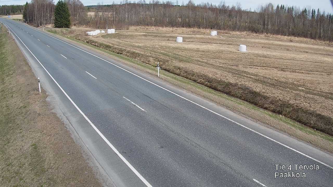 Weather Camera Image Väg 4 Tervola, Paakkola, Tervola, Lappi