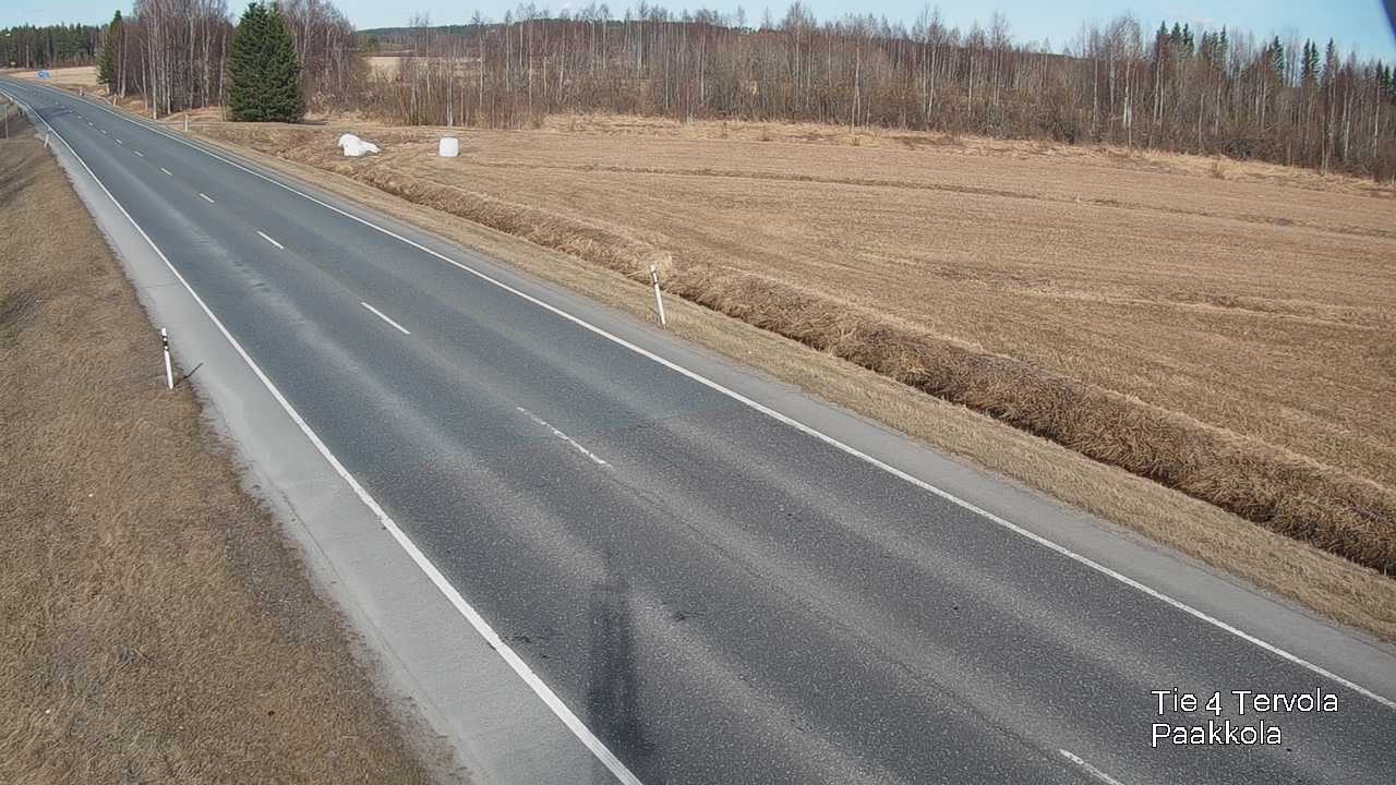 Weather Camera Image Väg 4 Tervola, Paakkola, Tervola, Lappi