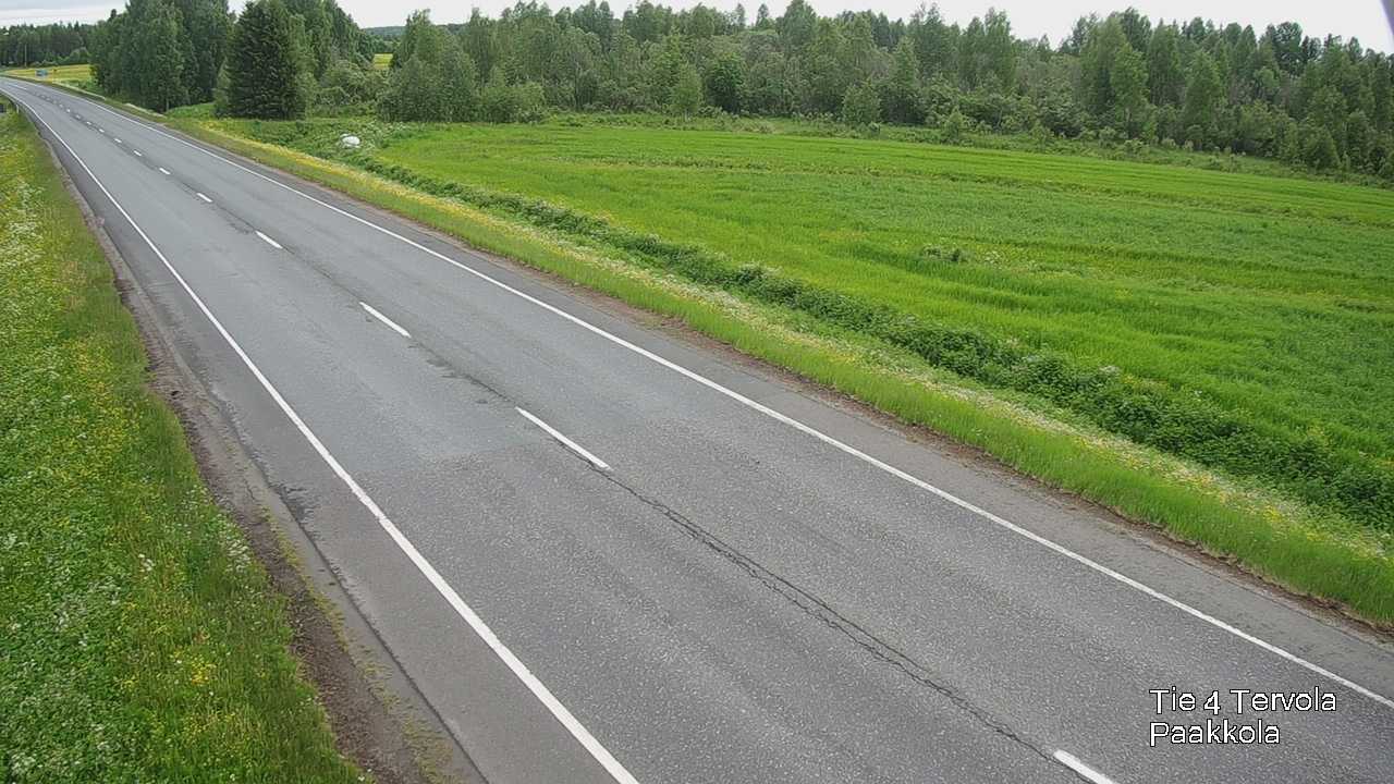 Kelikamerat Kuva Tie 4 Tervola, Paakkola, Tervola, Lappi