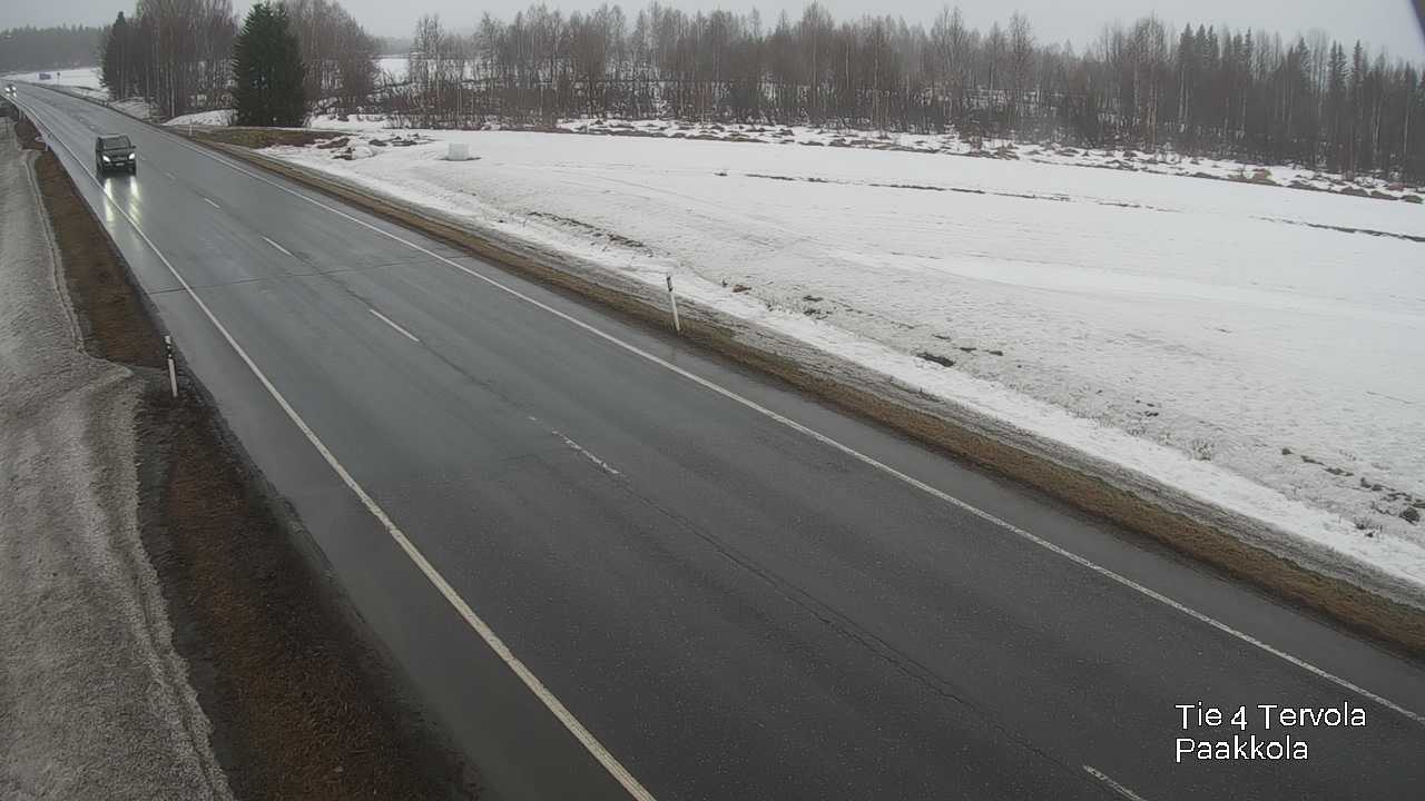 Weather Camera Image Väg 4 Tervola, Paakkola, Tervola, Lappi