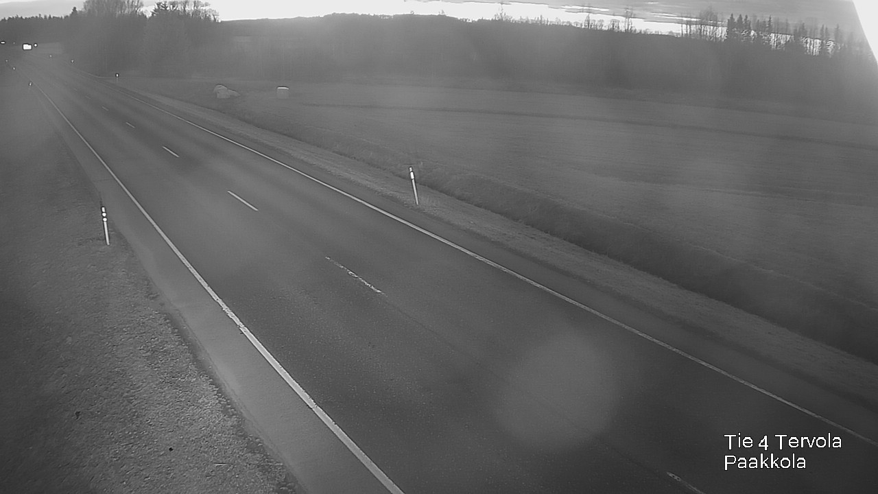 Weather Camera Image Väg 4 Tervola, Paakkola, Tervola, Lappi