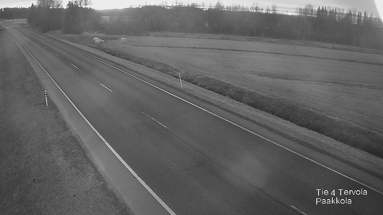 Weather Camera Image Väg 4 Tervola, Paakkola, Tervola, Lappi