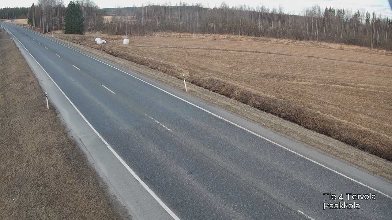 Weather Camera Image Väg 4 Tervola, Paakkola, Tervola, Lappi