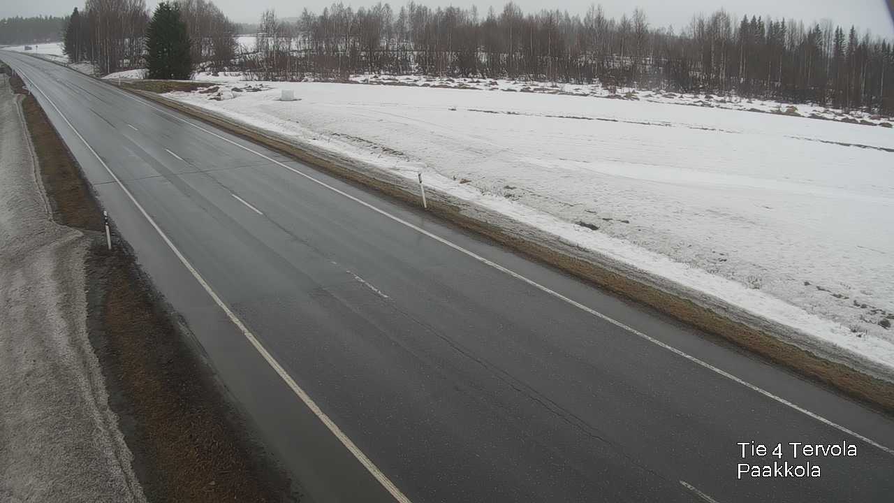 Weather Camera Image Väg 4 Tervola, Paakkola, Tervola, Lappi