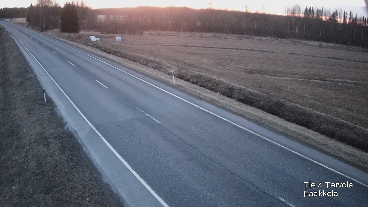 Weather Camera Image Väg 4 Tervola, Paakkola, Tervola, Lappi
