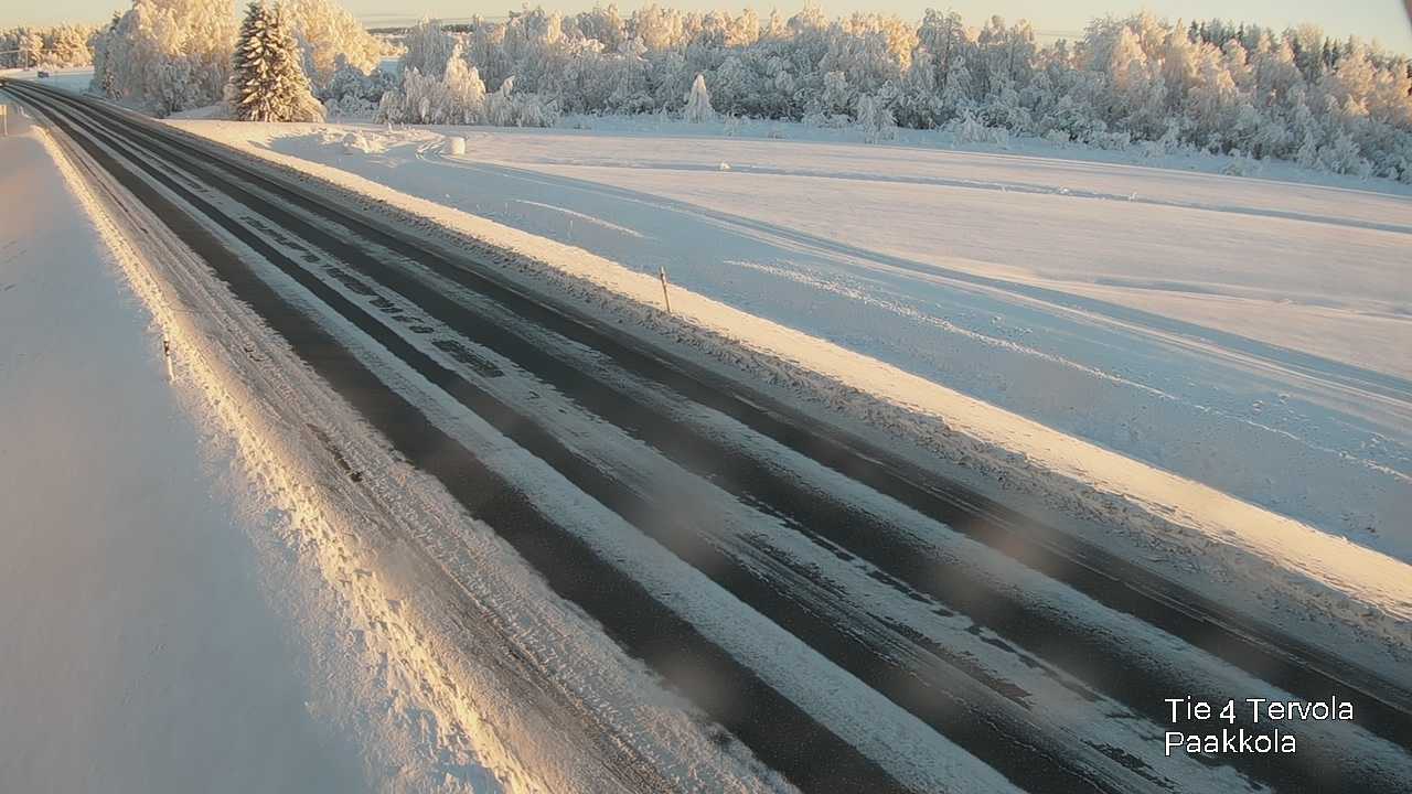Weather Camera Image Väg 4 Tervola, Paakkola, Tervola, Lappi