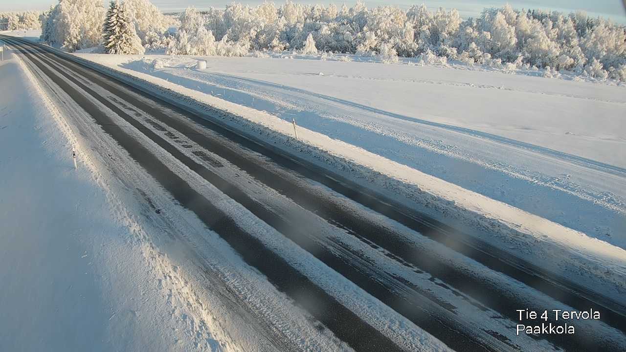 Weather Camera Image Väg 4 Tervola, Paakkola, Tervola, Lappi