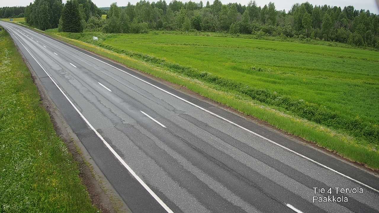 Kelikamerat Kuva Tie 4 Tervola, Paakkola, Tervola, Lappi