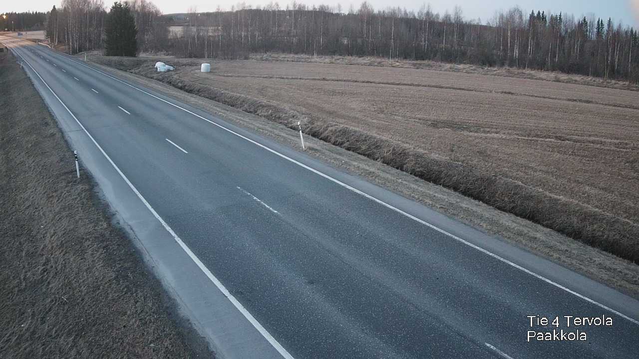 Weather Camera Image Väg 4 Tervola, Paakkola, Tervola, Lappi