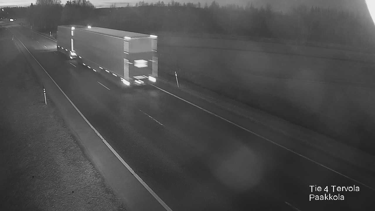 Weather Camera Image Väg 4 Tervola, Paakkola, Tervola, Lappi